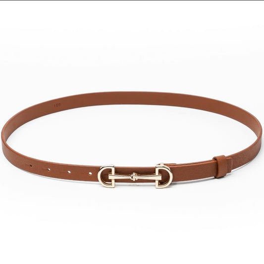 Hazel leather Belt